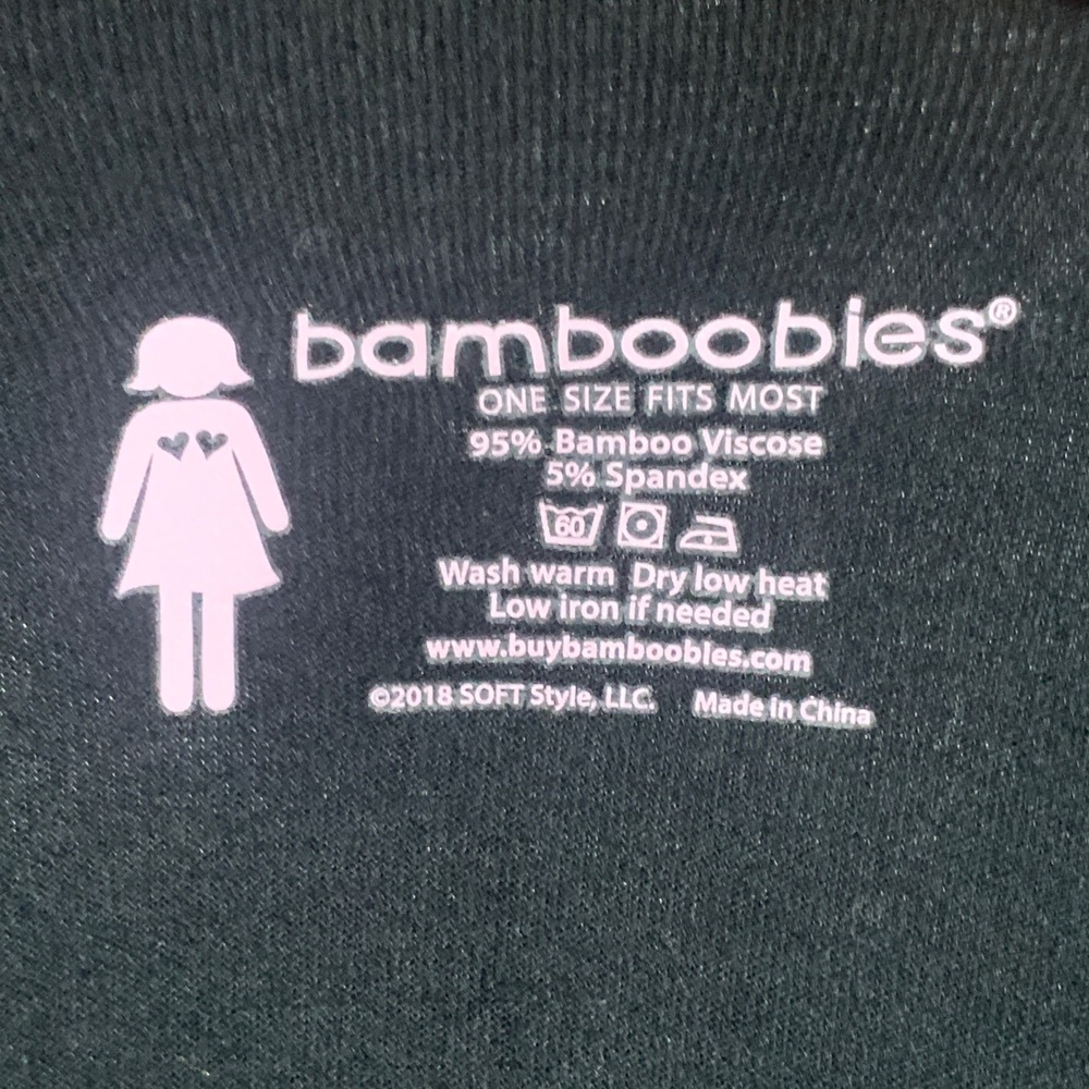 Bamboobies Nursing Shawl‎ Cover Up Poncho One Size Soft Bamboo Viscose Black